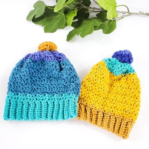 Handmade • Mommy & Me Hat set - Picture 4 of 8